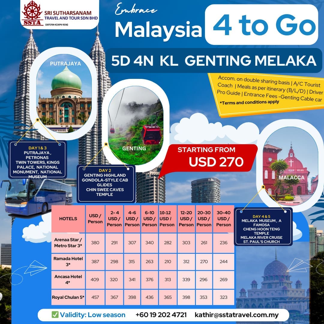 05Days 04Nights Malaysia Inbound Tour