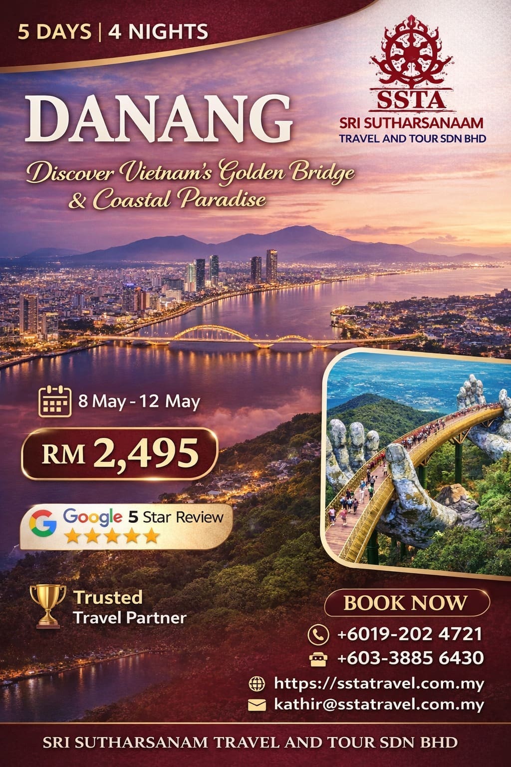 Da Nang - Hoi An - Vietnam Tour -5 Days 4 Nights - Image 9