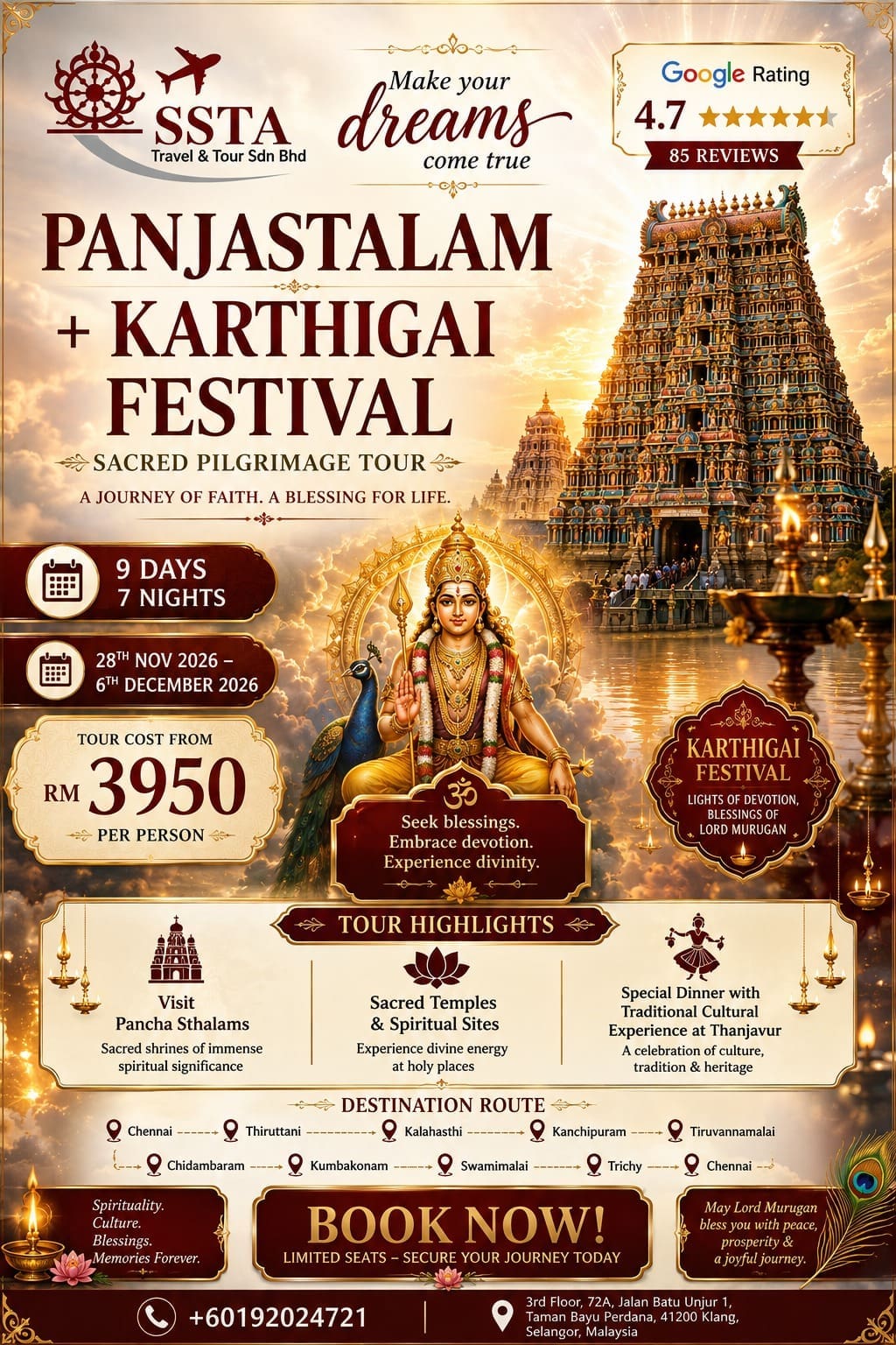 9D7N-PANJASTALAM+KARTHIGAI FESTIVAL