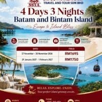 4 DAYS 3 NIGHTS BATAM & BINTAN TOUR